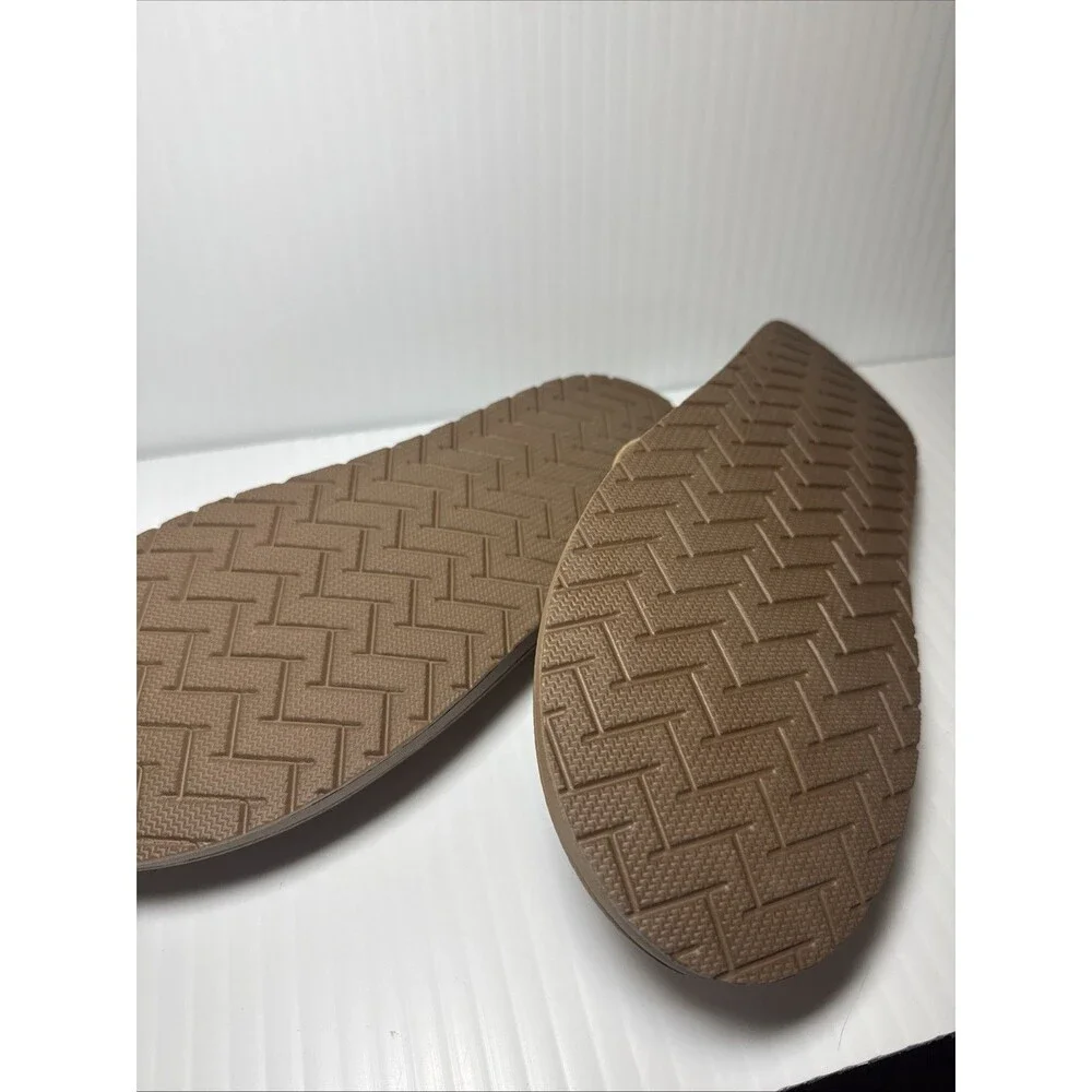 George Tan Flip Flops Men sz 13 NWOT never Worn